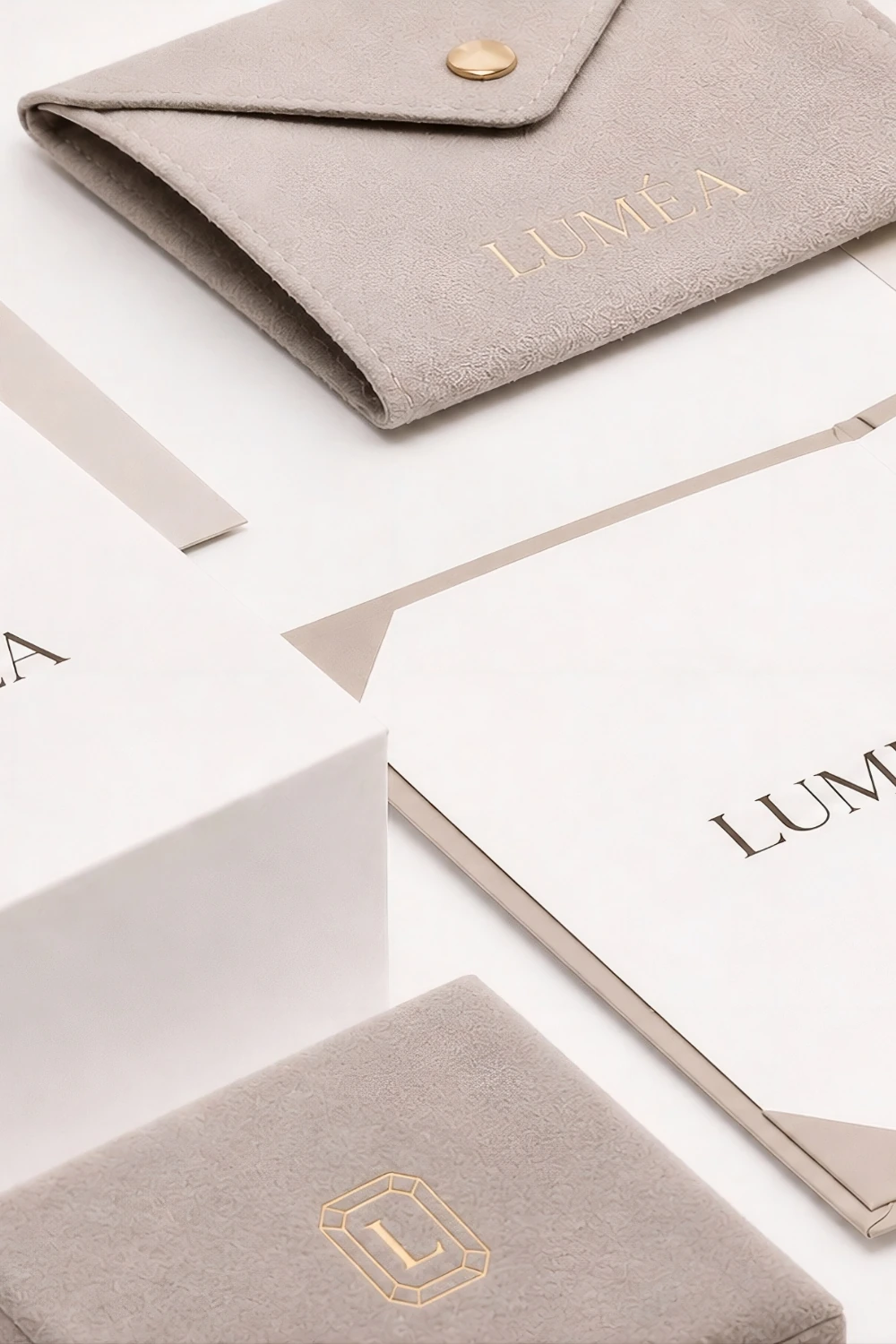 Luméa packaging and visual identity