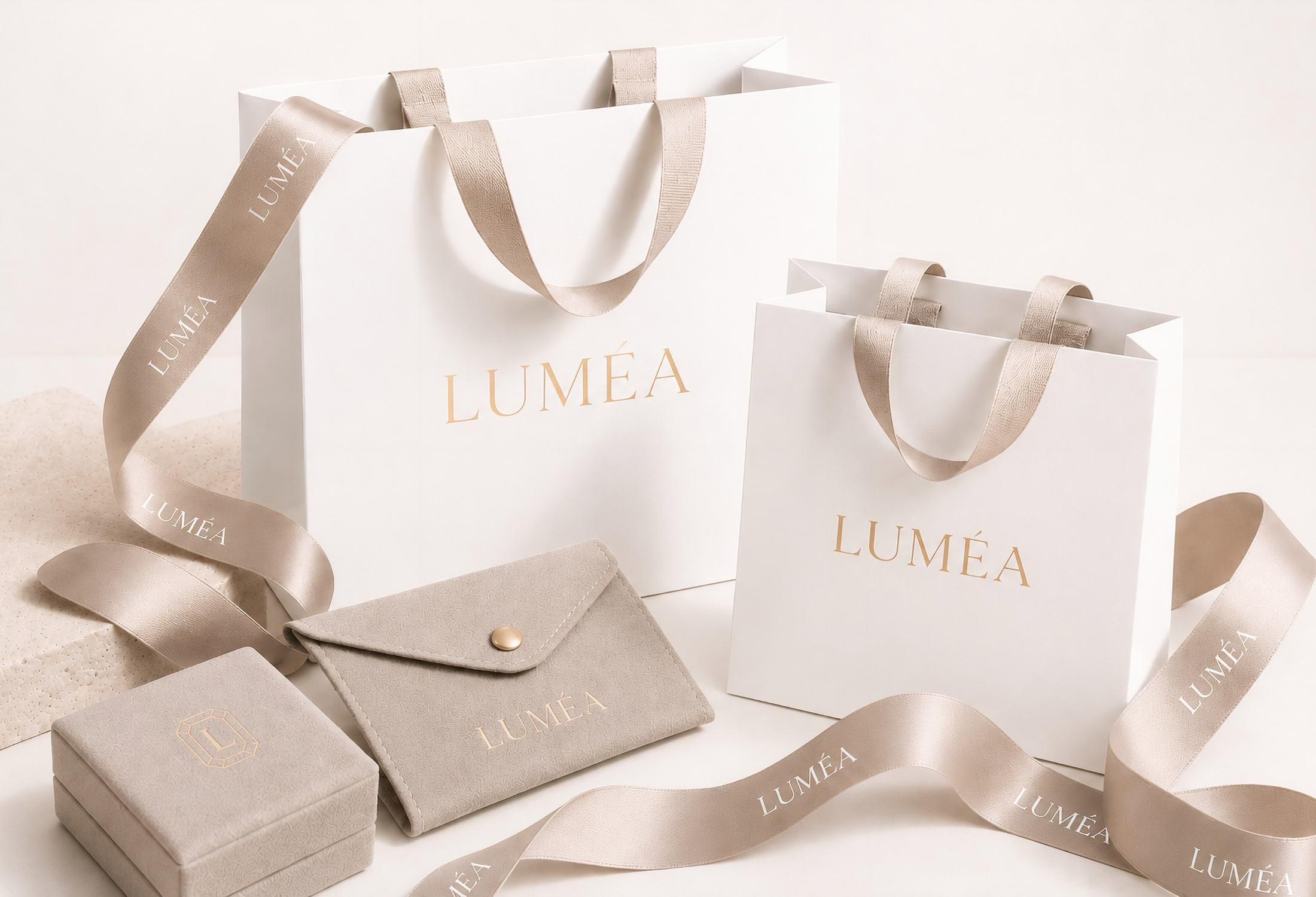 Luméa prekės ženklo identiteto ir pakuočių dizaino projektas