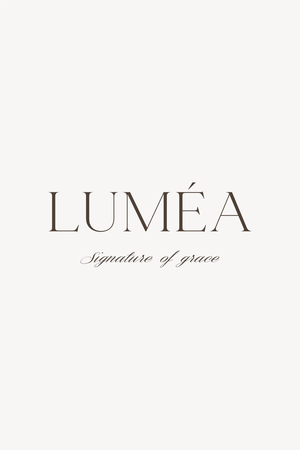 Luméa logo social media design